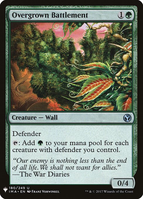 Overgrown Battlement (The List)