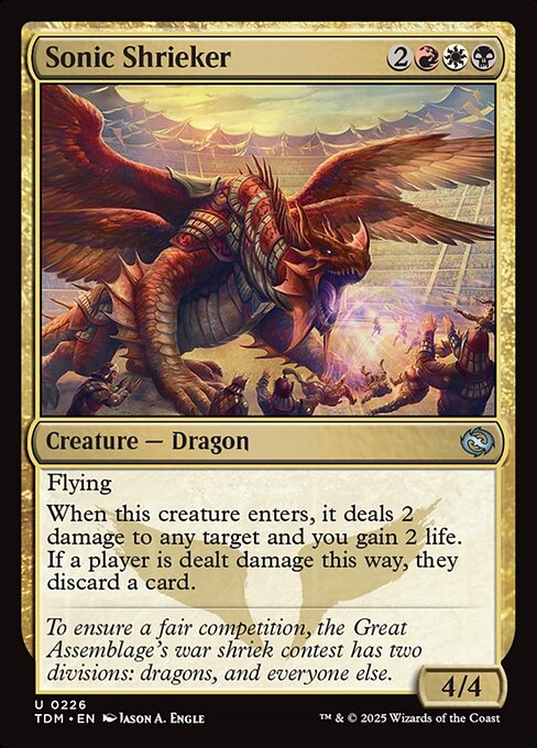 Sonic Shrieker (Tarkir: Dragonstorm)