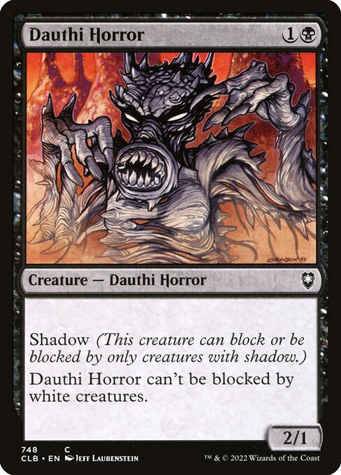 Dauthi Horror (Commander Legends: Battle for Baldur's Gate)