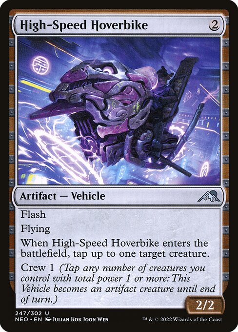 High-Speed Hoverbike (Kamigawa: Neon Dynasty)