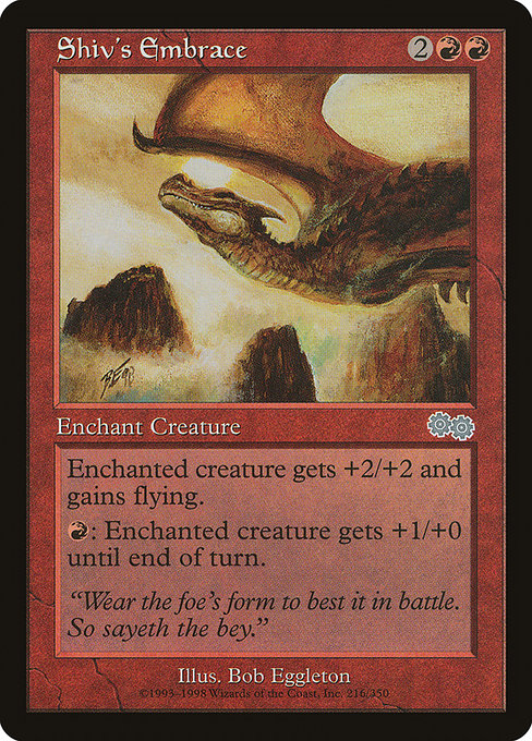 Shiv's Embrace (Urza's Saga)