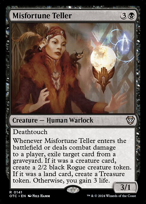 Misfortune Teller (Outlaws of Thunder Junction Commander)