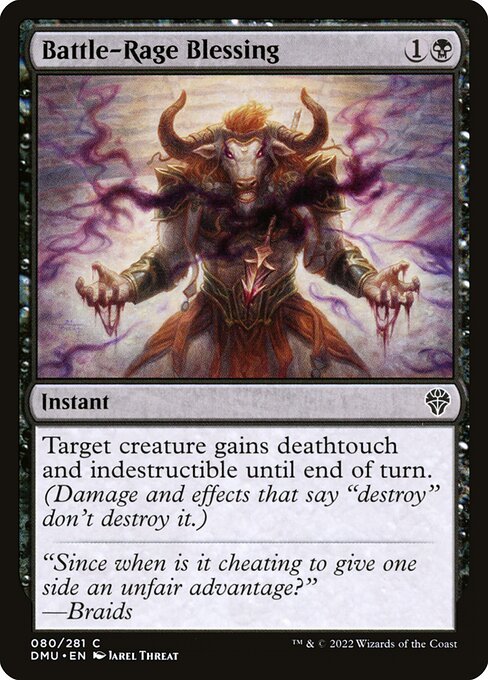 Battle-Rage Blessing (Dominaria United)