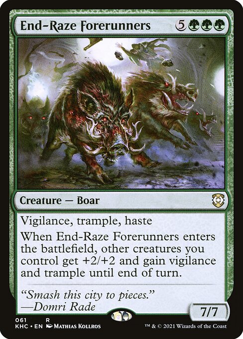 End-Raze Forerunners (Kaldheim Commander)