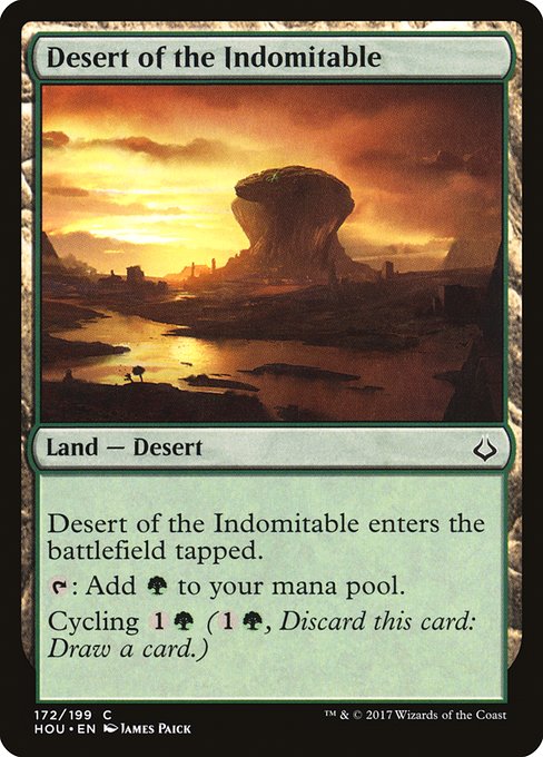 Desert of the Indomitable (Hour of Devastation)