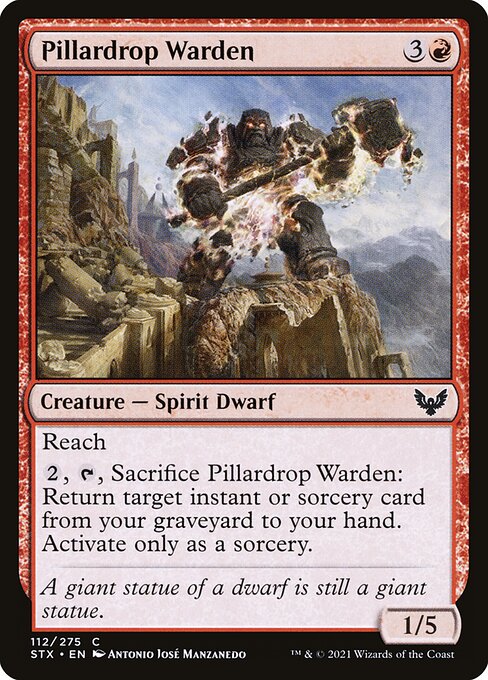 Pillardrop Warden (Strixhaven: School of Mages)