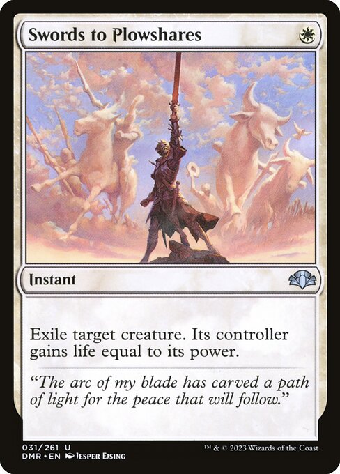 Swords to Plowshares (Dominaria Remastered)