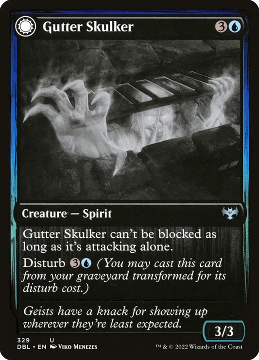 Gutter Skulker // Gutter Shortcut (Innistrad: Double Feature)