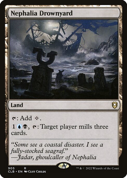 Nephalia Drownyard (Commander Legends: Battle for Baldur's Gate)