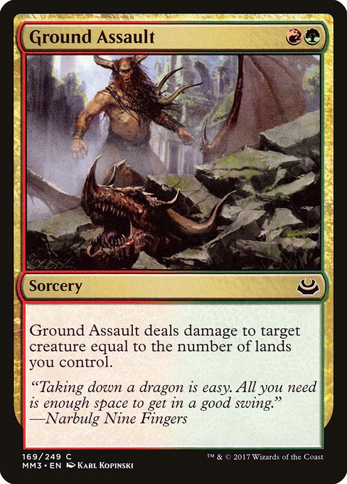 Ground Assault (Modern Masters 2017)