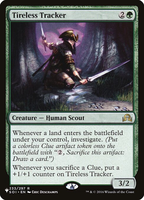 Tireless Tracker (The List)
