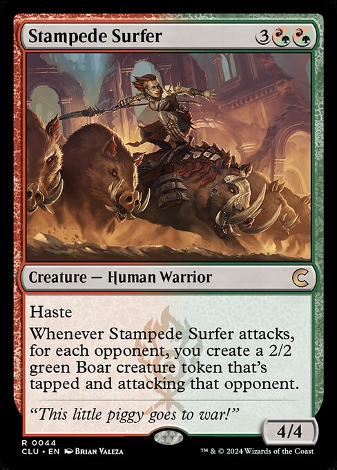 Stampede Surfer (Ravnica: Clue Edition)