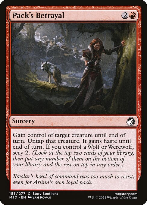 Pack's Betrayal (Innistrad: Midnight Hunt)