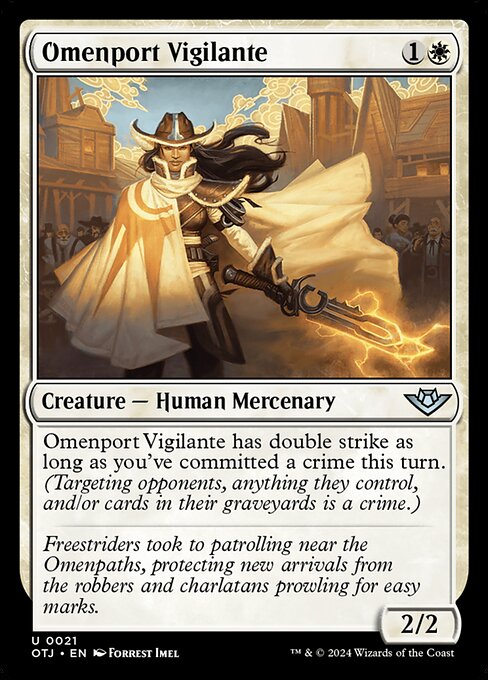Omenport Vigilante (Outlaws of Thunder Junction)