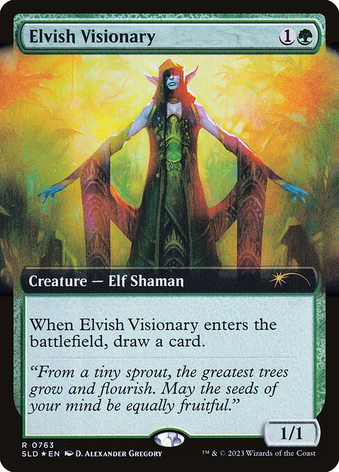 Elvish Visionary (Secret Lair Drop)