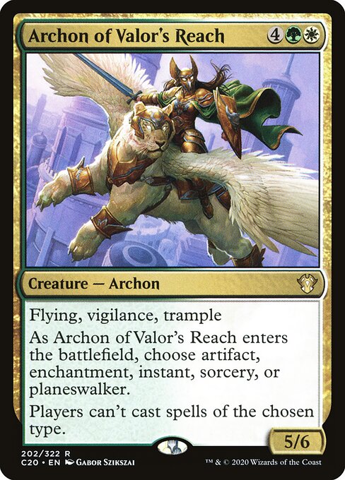 Archon of Valor's Reach (Commander 2020)