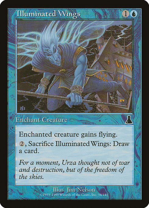 Illuminated Wings (Urza's Destiny)