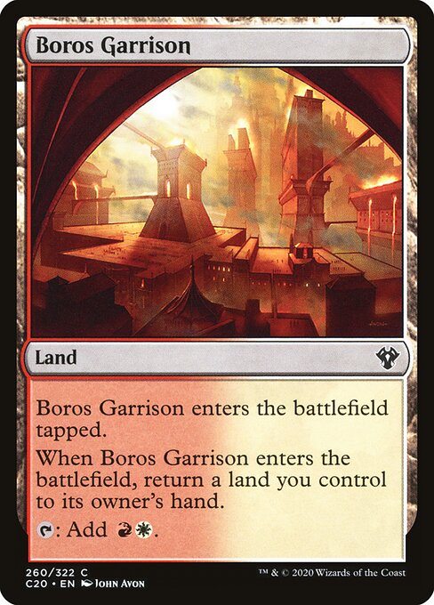 Boros Garrison (Commander 2020)