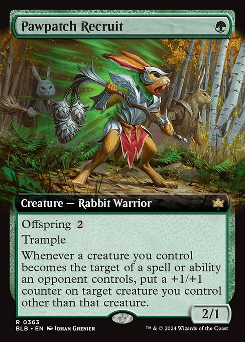 Pawpatch Recruit (Bloomburrow)