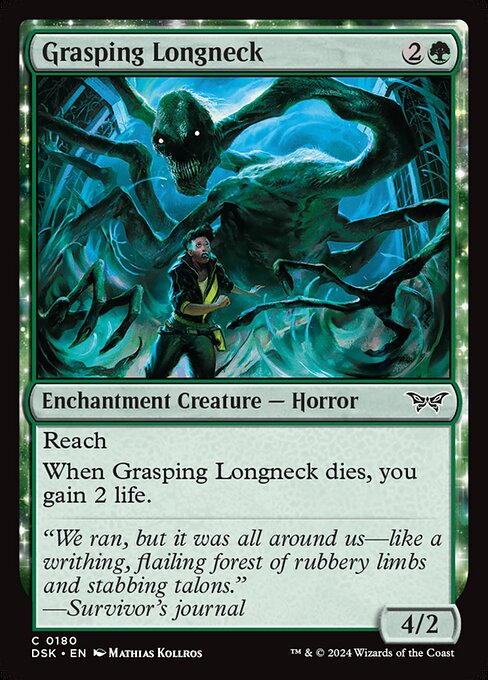 Grasping Longneck (Duskmourn: House of Horror)