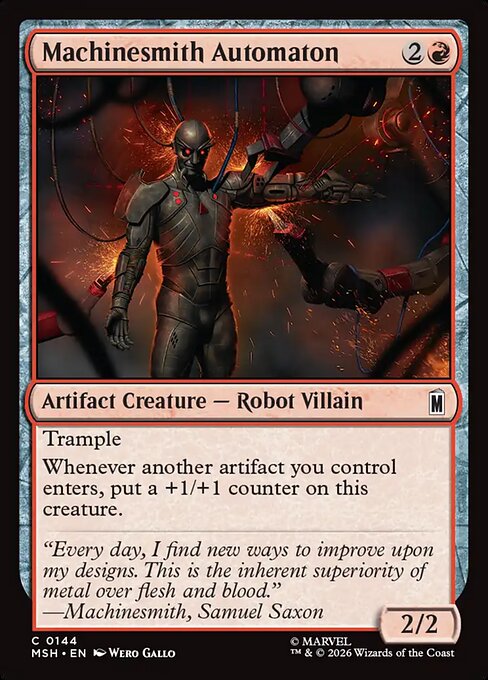 Machinesmith Automaton (Marvel Super Heroes)