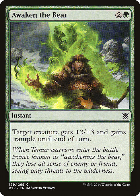 Awaken the Bear (Khans of Tarkir)