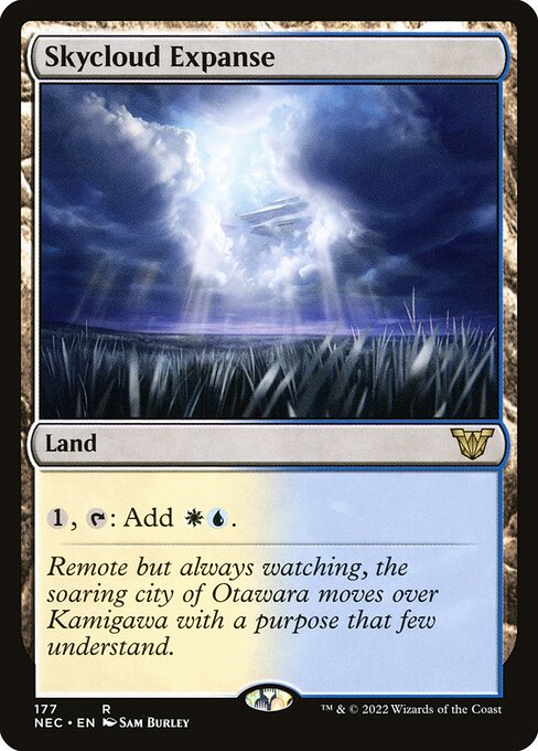Skycloud Expanse (Neon Dynasty Commander)