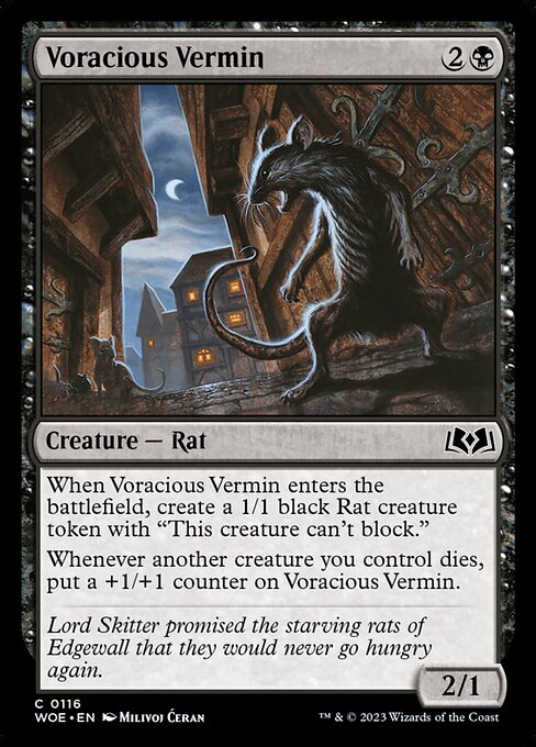 Voracious Vermin (Wilds of Eldraine)