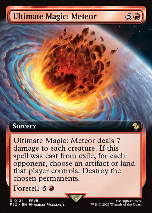 Ultimate Magic: Meteor (Final Fantasy Commander)