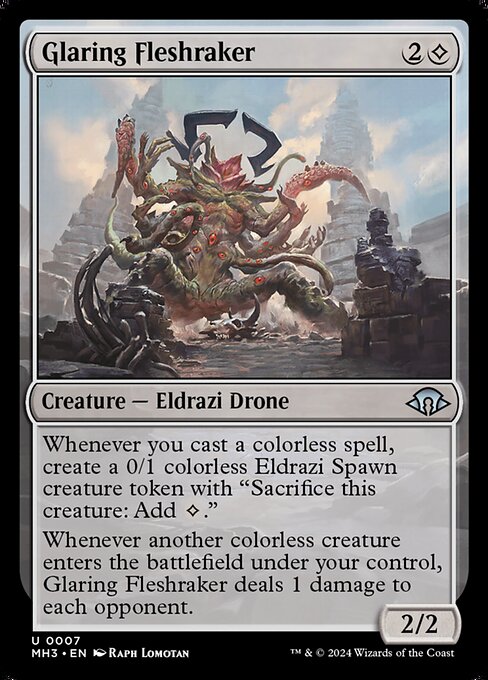 Glaring Fleshraker (Modern Horizons 3)