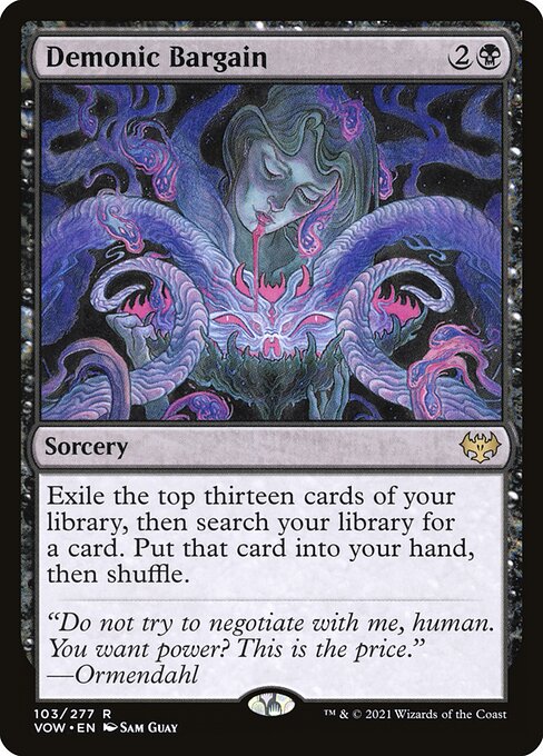 Demonic Bargain (Innistrad: Crimson Vow)