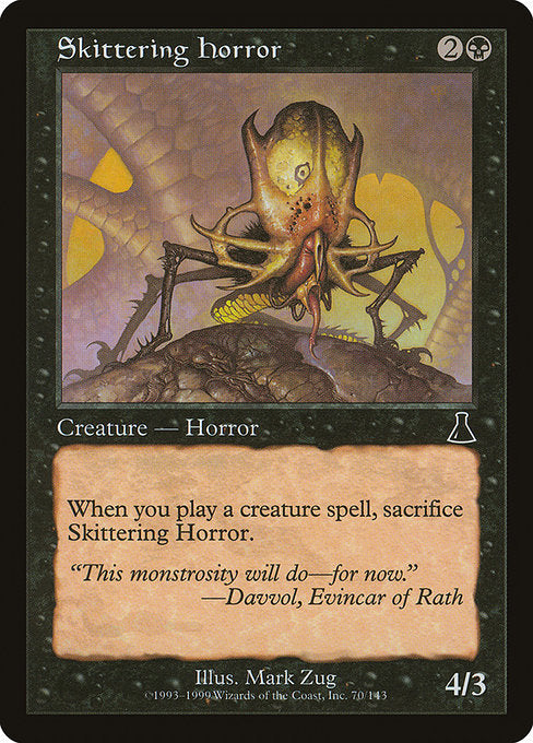 Skittering Horror (Urza's Destiny)