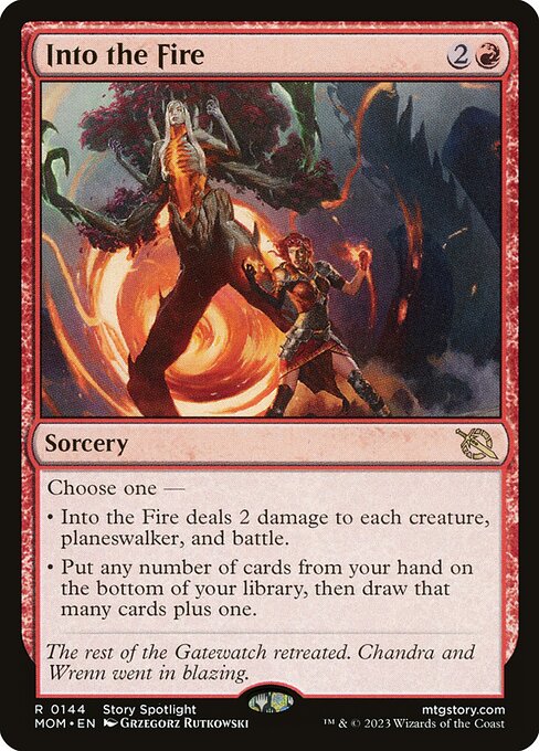 Into the Fire (March of the Machine)