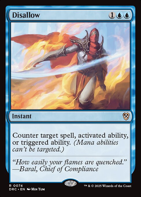 Disallow (Aetherdrift Commander)