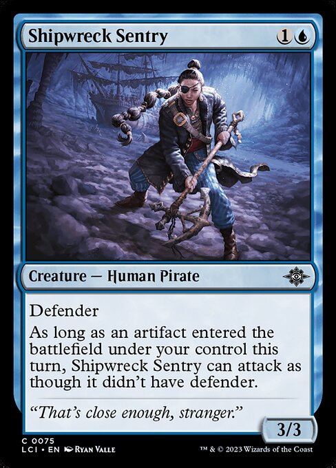 Shipwreck Sentry (The Lost Caverns of Ixalan)