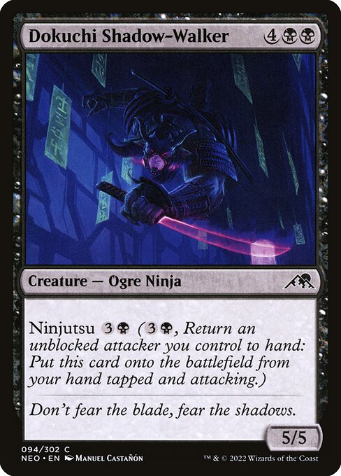 Dokuchi Shadow-Walker (Kamigawa: Neon Dynasty)