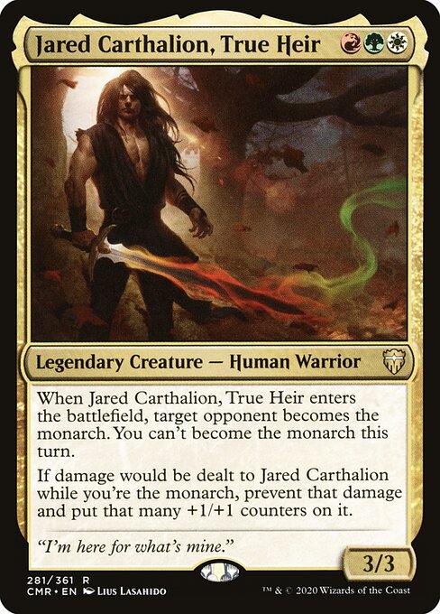 Jared Carthalion, True Heir (Commander Legends)