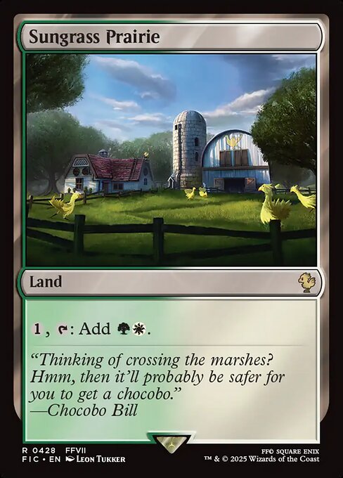 Sungrass Prairie (Final Fantasy Commander)