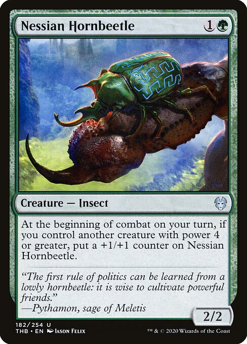 Nessian Hornbeetle (Theros Beyond Death)
