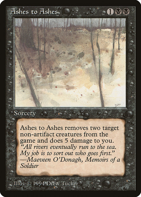 Ashes to Ashes (The Dark)