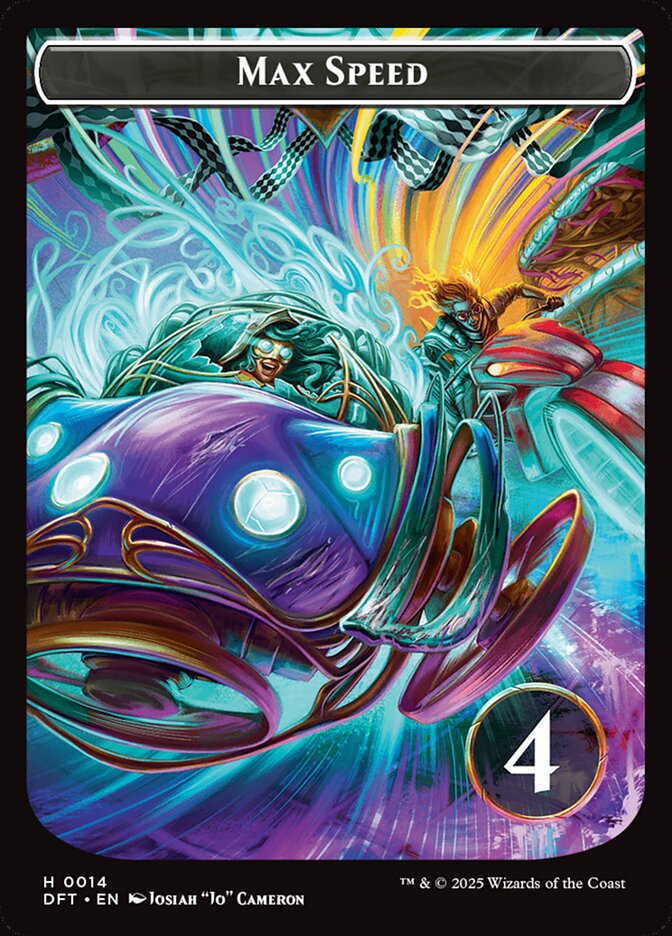Start Your Engines! // Max Speed (Aetherdrift Tokens)