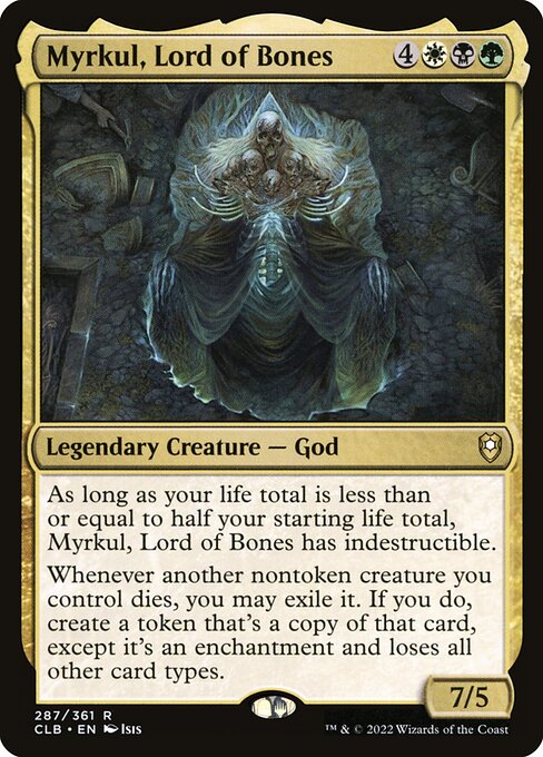 Myrkul, Lord of Bones (Commander Legends: Battle for Baldur's Gate)