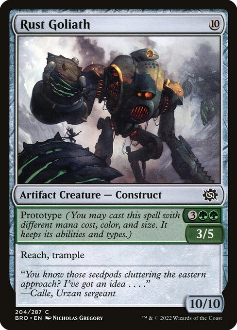 Rust Goliath (The Brothers' War)
