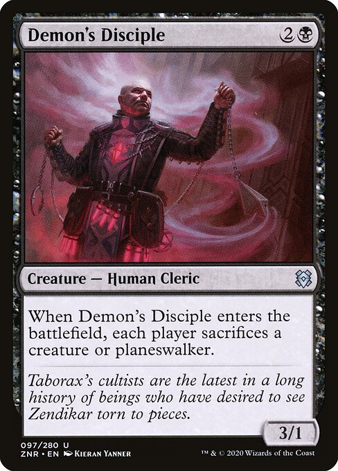 Demon's Disciple (Zendikar Rising)