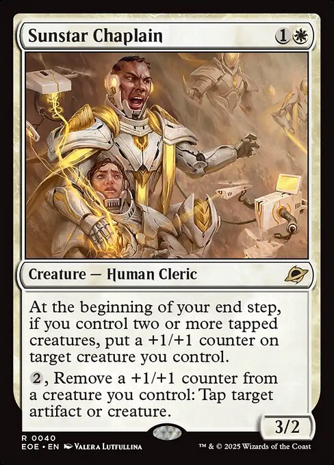 Sunstar Chaplain (Edge of Eternities)