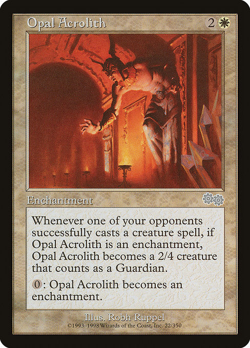 Opal Acrolith (Urza's Saga)