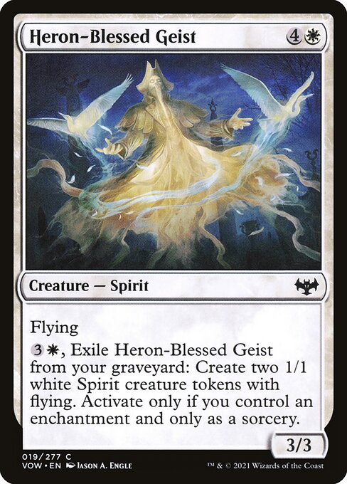 Heron-Blessed Geist (Innistrad: Crimson Vow)