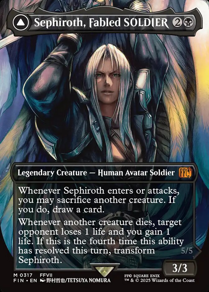 Sephiroth, Fabled SOLDIER // Sephiroth, One-Winged Angel (Final Fantasy)