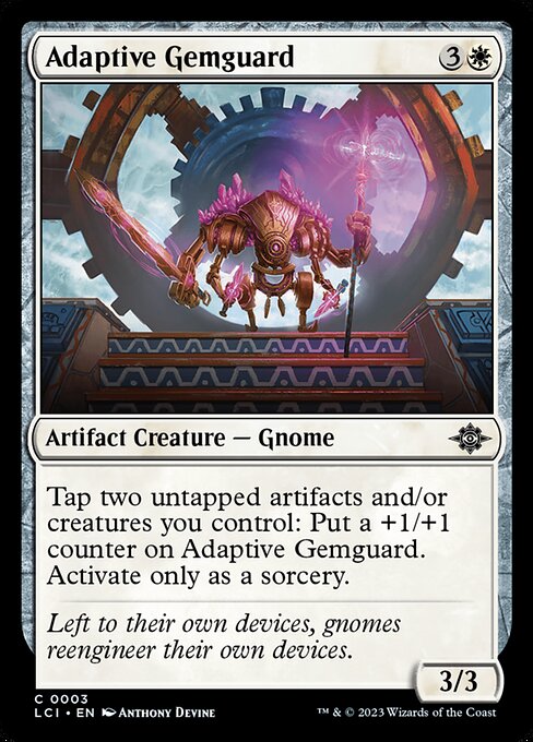 Adaptive Gemguard (The Lost Caverns of Ixalan)
