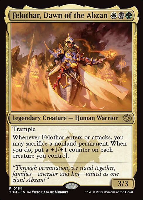 Felothar, Dawn of the Abzan (Tarkir: Dragonstorm)